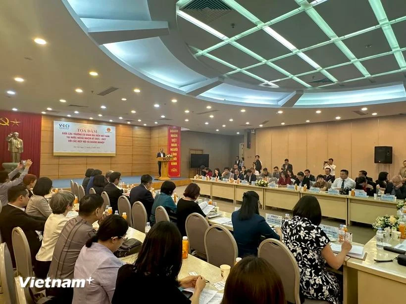 An overview of the dialogue (Photo: VietnamPlus)