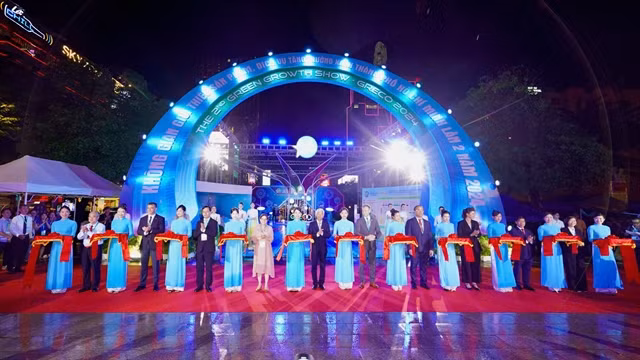 The opening of the Green Growth Show 2024 in HCM City on September 21. (Photo courtesy of ITPC) 
