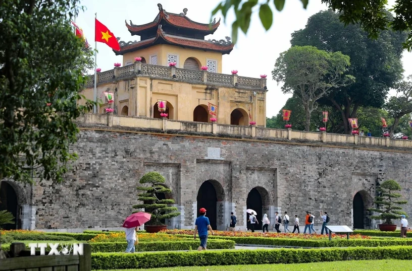 UNESCO World Heritage site Thang Long Imperial Citadel in Hanoi (Photo: VNA)