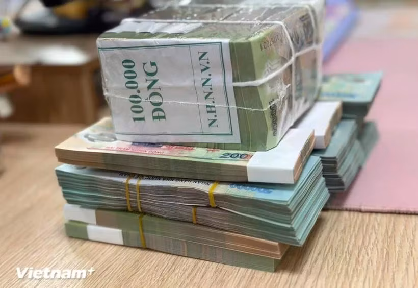 Credit growth across Vietnam's banking system is projected to reach about 16% in 2025 (Photo: VNA)