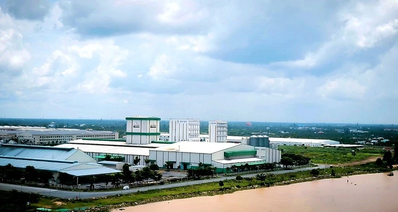 A corner of Binh Minh Industrial Park in Vinh Long province (Photo: baovinhlong.com.vn)