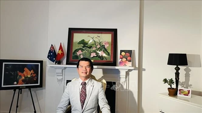 Vietnamese Trade Counsellor to Australia Nguyen Phu Hoa (Photo: VNA)