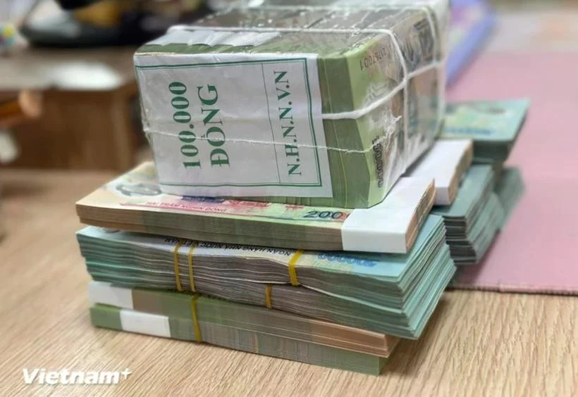 Credit growth across Vietnam's banking system is projected to reach about 16% in 2025 (Photo: VNA)