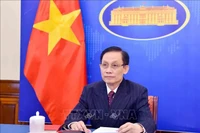 Vietnamese Minister of Foreign Affairs Le Hoai Trung.(Photo: VNA)