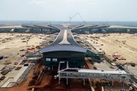 The terminal of Long Thanh International Airport (Photo courtesy of the Civil Aviation Authority of Vietnam)