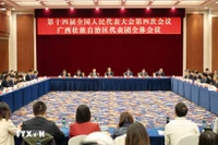 At an open discussion by the Guangxi delegation at the fourth session of the 14th National People’s Congress of China (Photo: VNA)