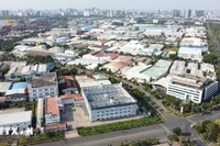 A view of Tan Thuan Export Processing Zone in Ho Chi Minh City. (Photo: VNA)