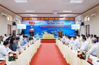 An overview of the working session (Photo: VNA)