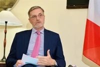 French Ambassador to Vietnam Olivier Brochet (Photo: VNA)