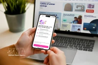 Vietnam successfully held its first auction of national “.vn” domain names from March 18 to 20. (Photo: VNA) 