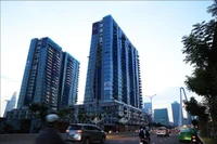 The core area of the International Financial Centre in Thu Thiem, An Khanh ward, Ho Chi Minh City. (Photo: VNA)