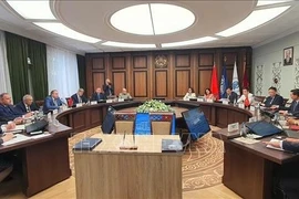 An overview of the seminar co-chaired by Professor, Academician Chau Van Minh, President of the Vietnam Academy of Science and Technology, and Vladimir Karanik, Chairman of the Presidium of the National Academy of Sciences of Belarus. (Photo: VNA)
