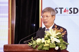 Vice Chairman of the Da Nang People’s Committee Ho Quang Buu speaks at the Swiss–Viet Economic Forum 2025. (Photo: VNA)