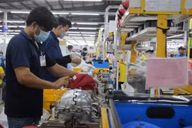 A production line of the RoK-invested Unipax Vi Thanh Co in Hau Giang province. (Photo: VNA)