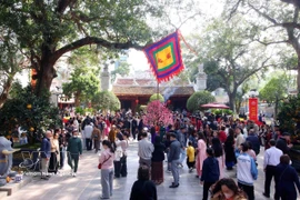 Hanoi offers free admission to 17 scenic and historical relic sites and cultural landmarks from February 20 to 22, 2026, triggering a surge in visitor numbers. (Photo: VNA)