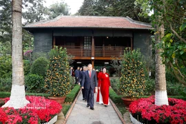 Party General Secretary To Lam visits Ho Chi Minh Relic Site within the Presidential Palace complex (Photo: VNA)