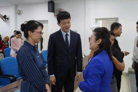 Vietnamese, Chinese enterprises exchange experience at the networking and exchange programme in Da Nang city on January 13, 2026 (Photo: VNA)