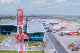 Cat Bi airport in Hai Phong city (Photo: VNA)