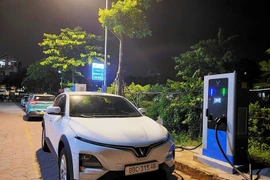 A charging station for VinFast EVs (Photo: VNA)