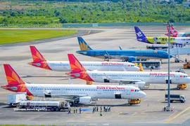 Phu Quoc International Airport in Phu Quoc special zone of An Giang province. (Photo: VNA)