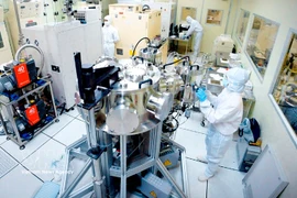 The modern nanotechnology research laboratory of Vietnam National University, Ho Chi Minh City. (Photo: VNA)