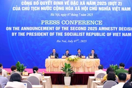 At the press conference to announce the State President’s decision on amnesty for the second round in 2025 (Photo: VNA)