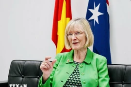 Australian Ambassador to Vietnam Gillian Bird (Photo: VNA)