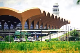 Techo International Airport, Cambodia (Photo: AKP/VNA)