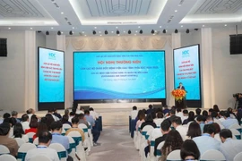 Participants attend the annual conference of hospital directors in Hai Duong province. (Photo: VNA).