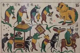 A Dong Ho painting