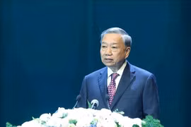 Party General Secretary To Lam speaks at the ceremony (Photo: VNA)
