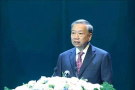 Party General Secretary To Lam speaks at the ceremony (Photo: VNA)