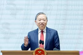 Party General Secretary To Lam speaks at the national conference reviewing the Government’s performance in 2025 and outlining tasks for 2026 (Photo: VNA)