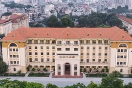 A building on the campus of Hanoi Medical University (Photo courtesy of the university)