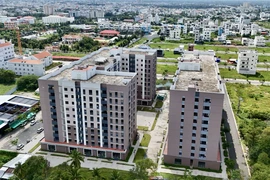 The Golden City social housing project in Long Xuyen ward, An Giang province, was handed over in July 2025. (Photo: VNA) 