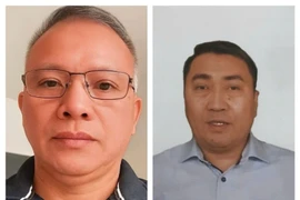 Nguyen Van Dai (L) and Le Trung Khoa (Photo: baochinhphu.vn)