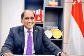 Singaporean Ambassador to Vietnam Jaya Ratnam (Photo: VNA)