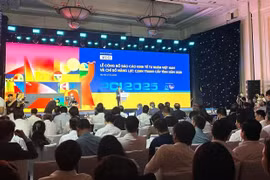 The launch of the 2025 Provincial Competitiveness Index and Vietnam Private Economic Report 2025 on May 15 (Photo: VCCI)