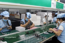 Promoting stronger foreign direct investment (FDI) inflows is considered an important solution to help drive economic growth. (Photo: VNA)