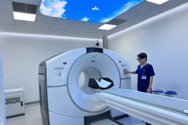 Many hospitals have invested in modern equipment systems to improve the quality of medical examination and treatment. (Photo: VietnamPlus)