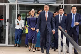 Sun Chanthol, Deputy Prime Minister and First Vice-Chairman of the Council for the Development of Cambodia, led the working group for the negotiation mission on the Cambodia-US Free Trade Agreement last month. (Photo: khmertimeskh.com)