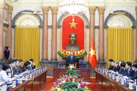 Party General Secretary and State President To Lam speaks at the meeting with heads of delegations, international experts, scholars and representatives of international organisations attending the ASEAN Future Forum 2026 on June 9. (Photo: VNA)