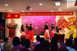 An art performance at the ceremony (Photo: VNA)