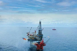 The Dai Hung - Phase 3 project received the first technical oil flow in late October 2024. (Photo: VNA)