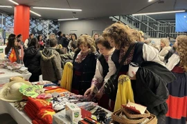 Visitors to Vietnam's booth at International Cultural Festival 2026 (Photo: VNA)