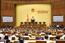 An overview of the 15th NA’s 10th plenary session (Photo: VNA)