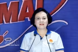 Deputy Prime Minister Pham Thi Thanh Tra speaks at the programme “Organ and Tissue Donation Day May 20 – Giving is Forever”. (Photo: VNA)