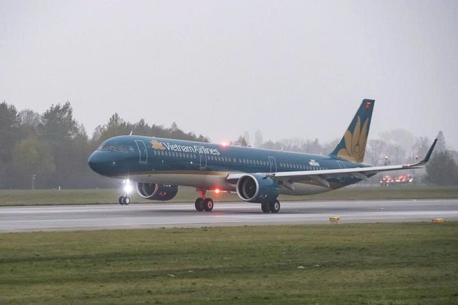 An aircraft of Vietnam Airlines. Photo: VNA z6766190432926-1ec693d8bf22018825aaf0e5fae2122e.jpg
