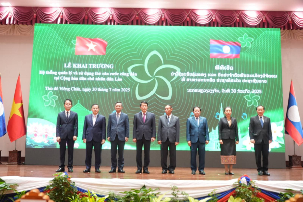 The launch ceremony takes place in the Lao capital city of Vientiane on July 30, with senior officials and representatives from relevant agencies in attendance. (Source: kpl.gov.la)
