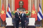 State President meets with top Cuban leader
